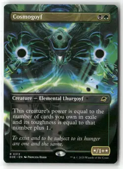 Cosmogoyf Extended Art Edge Of Eternities MTG NM MAGIC 313 - Image 1