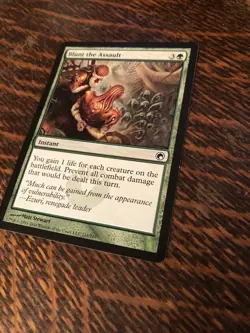 MTG Magic The Gathering Blunt the Assault Instant 113 / 249 2010 Matt Stewart - Image 4