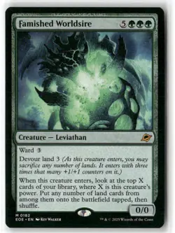 Famished Worldsire Edge of Eternities Regular MTG NM MAGIC - Image 1