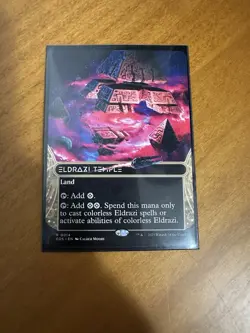 MTG EOE Eldrazi Temple Stellar Sights Borderless Non-Foil 0014 - Image 1