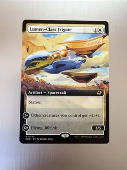 Lumen-Class Frigate - 321 - MTG: Edge of Eternities - Rare - Extended Art - Image 1