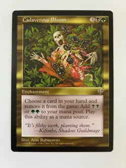 Magic The Gathering Mirage Cadaverous Bloom MTG TCG CCG NM - Image 1