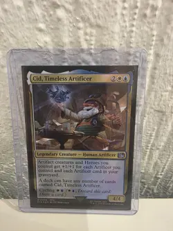 MTG 0408 Cid, Timeless Artificer Foil FINAL FANTASY - Image 1