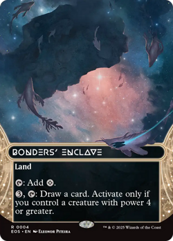 Bonders' Enclave (0004) (Borderless) (Foil) - 4 eos- Near Mint - MTG - Image 1
