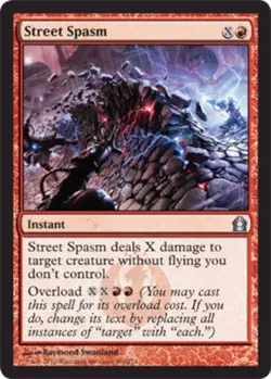 Street Spasm - Return to Ravnica #106/274 MTG Magic The Gathering - Image 1