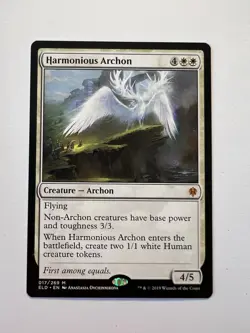 Harmonious Archon - MTG Throne of Eldraine - NM - Image 1