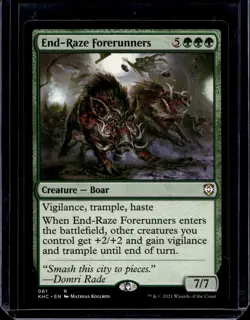 x1 End-Raze Forerunners R MTG Commander: Kaldheim M/NM, English - Image 1