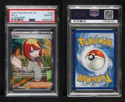 Mela Ultra Rare Pokemon Prismatic Evolutions PRE PSA 10 GEM MT 4k5 - Image 3