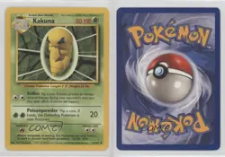 Kakuna Pokemon Base Set #33 1999 12g7 - Image 3