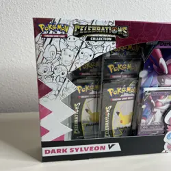 Pokemon - Celebrations Dark Sylveon V Box TCG Collection Brand New Factory Seal - Image 2