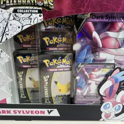 Pokemon - Celebrations Dark Sylveon V Box TCG Collection Brand New Factory Seal - Image 3