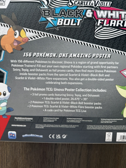POKEMON SV10.5 BLACK BOLT WHITE FLARE POSTER COLLECTION BOX SEALED - LOT OF 2 - Image 2