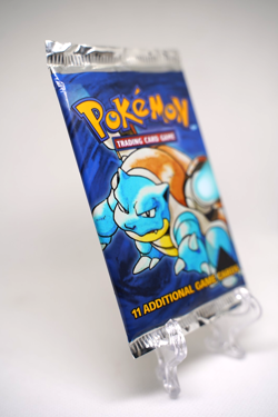 Pokemon Base Set BLACK TRIANGLE ERROR Booster Pack Blastoise WOTC TCG Unlimited - Image 4