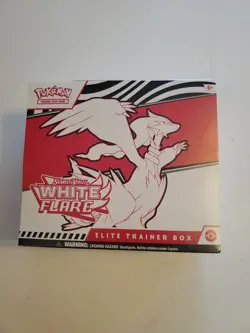 Pokemon TCG White Flare ETB Elite Trainer Box Factory Sealed - Image 1