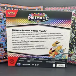 Pokemon TCG: Scarlet & Violet Prismatic Evolutions Poster Collection Box SEALED - Image 2