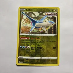 LP Pokemon Latios - 194/264 - Rare - Reverse Holo Lightly Played Fusion Strike - Image 1