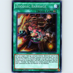 Yugioh Zoodiac Barrage MP17-EN212 1st Edition Secret Rare Holo - VLP-NM 💎 - Image 1