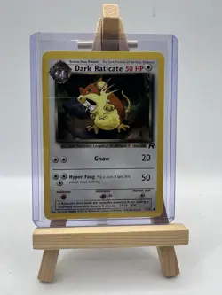 DARK RATICATE - 51/82 - Team Rocket - Pokemon Card - LP/NM - Image 1