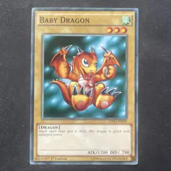 LDK2-ENJ09 BABY DRAGON 1ST EDITION YuGiOh CARD - Image 1