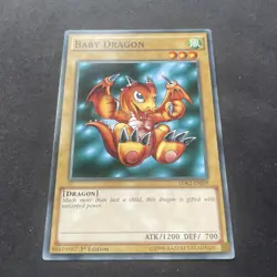 LDK2-ENJ09 BABY DRAGON 1ST EDITION YuGiOh CARD - Image 5