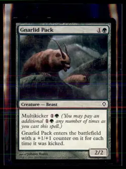 Magic: The Gathering Gnarlid Pack Worldwake 101/145 Common Non Hol 4 Card Lo - Image 1