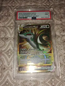 Pokemon ENGLISH Wishiwashi Serperior Meowscarada PSA 9 MINT HOLO 3 Card Lot READ - Image 3