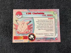 2000 TOPPS CHROME POKEMON CLEFABLE SPECTRA CHROME NM MINT - Image 5