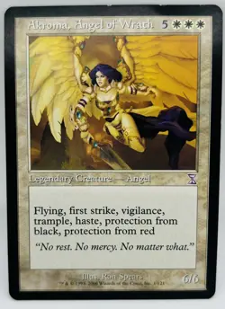 Akroma, Angel of Wrath Time Spiral - Timeshifted Special CARD MTG - Image 1