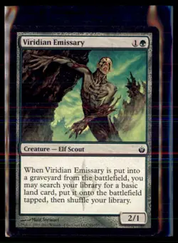 Magic: The Gathering Viridian Emissary Mirrodin Besieged 95/153 Co 5 Card Lo - Image 1