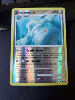 Bronzong 14/99 Reverse Holo Rare Platinum Arceus Set Pokemon Card 2009 LP/MP - Image 1