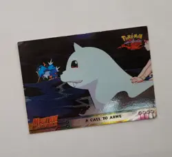 Pokemon Topps A Call to Arms Pokemon Mewtwo Strikes Back Trading Card 1998 - Image 1
