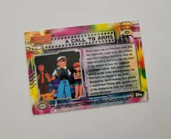 Pokemon Topps A Call to Arms Pokemon Mewtwo Strikes Back Trading Card 1998 - Image 2