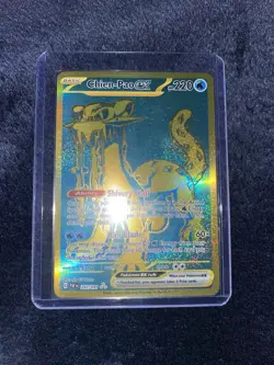 Pokemon SV Paldean Fates Chien-Pao EX Gold Secret Rare Card 242/091 MINT - Image 1