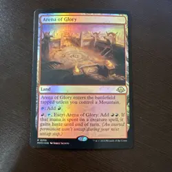 MTG: Arena of Glory - Modern Horizons 3 Rare Foil LP x1 - Magic Card Foil - Image 1