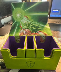 DRAGON BALL GOKU | TRADING CARD CASE **YU-GI-OH, Pokemon, MAGIC THE GATHERING** - Image 1