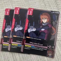 Marida Cruz R GD01-093 | Newtype Rising | Rare Holo |Gundam Card Game GCG 3cards - Image 2