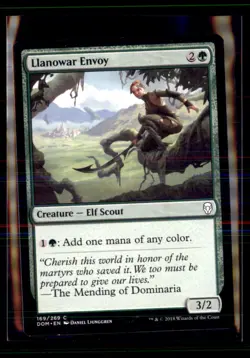 Magic: The Gathering Llanowar Envoy Dominaria 169/269 Common 5 Card Lot - Image 1