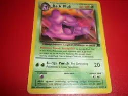 Pokemon Card FIRST EDITION Dark Muk Team Rocket 41/82 - Image 1