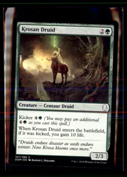 Magic: The Gathering Krosan Druid Dominaria 167/269 Common 4 Card Lot - Image 1