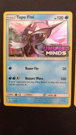 Sun & Moon Unified Minds Staff Card Pack - Complete Set Of 4 Pokemon TCG - Image 5