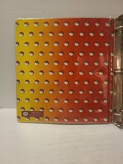 Vintage 1999 Plymouth 3 Ring School, Card Binder Nintendo Pokemon Pikachu Ash - Image 5