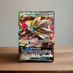 Solgaleo GX Pokemon Card Holo Rare SM104 Sun & Moon Promo - Image 1