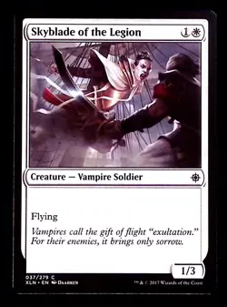 Skyblade of the Legion MTG Gathering Creature Vampire Soldier Common Ixalan - Image 1
