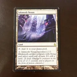 MTG Inkmoth Nexus - Mirrodin Besieged #145/155 - MP - Ships Free - Image 1