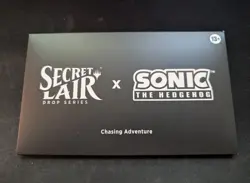 SEALED MTG Secret Lair Sonic the Hedgehog - Chasing Adventure - Non-Foil - Image 1