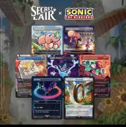 SEALED MTG Secret Lair Sonic the Hedgehog - Chasing Adventure - Non-Foil - Image 2