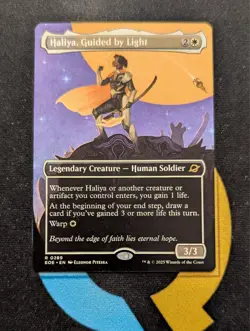 Haliya, Guided by Light Borderless Rare Edge of Eternities EOE 289 MTG - Image 1