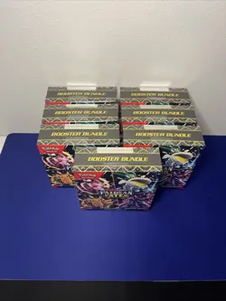 Lot of 7 Pokemon TCG Paldean Fates Booster Bundles Brand New Sealed - Image 2