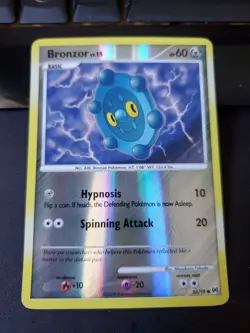 Bronzor - 54/99 - Common - Reverse Holo LP, English Pokemon Arceus - Image 1