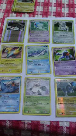 Pokemon 4th generation Mystery Treasures holo, rare, reverse bundle 2 - Image 1